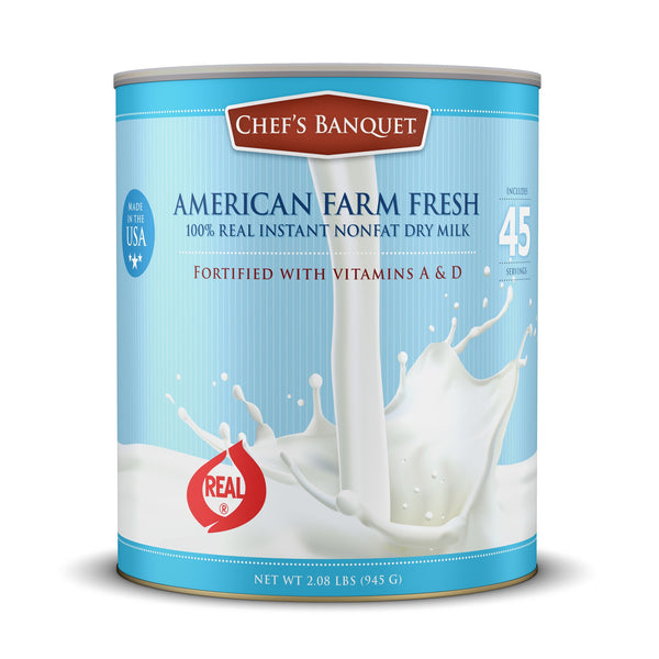 American Farm Fresh Fortified Instant Nonfat Dry Milk